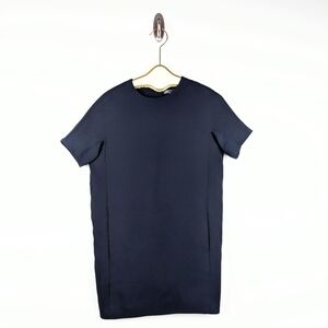 Vince Navy Blue Short Sleeve Dress - size XS